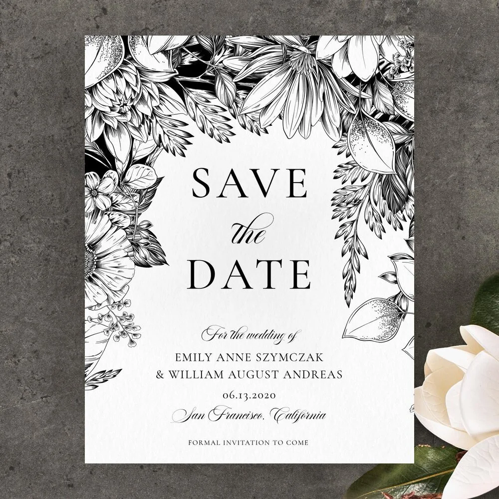 Zola save the date deals